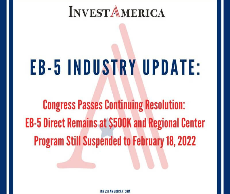 Breaking News! Congress Passes Continuing Resolution